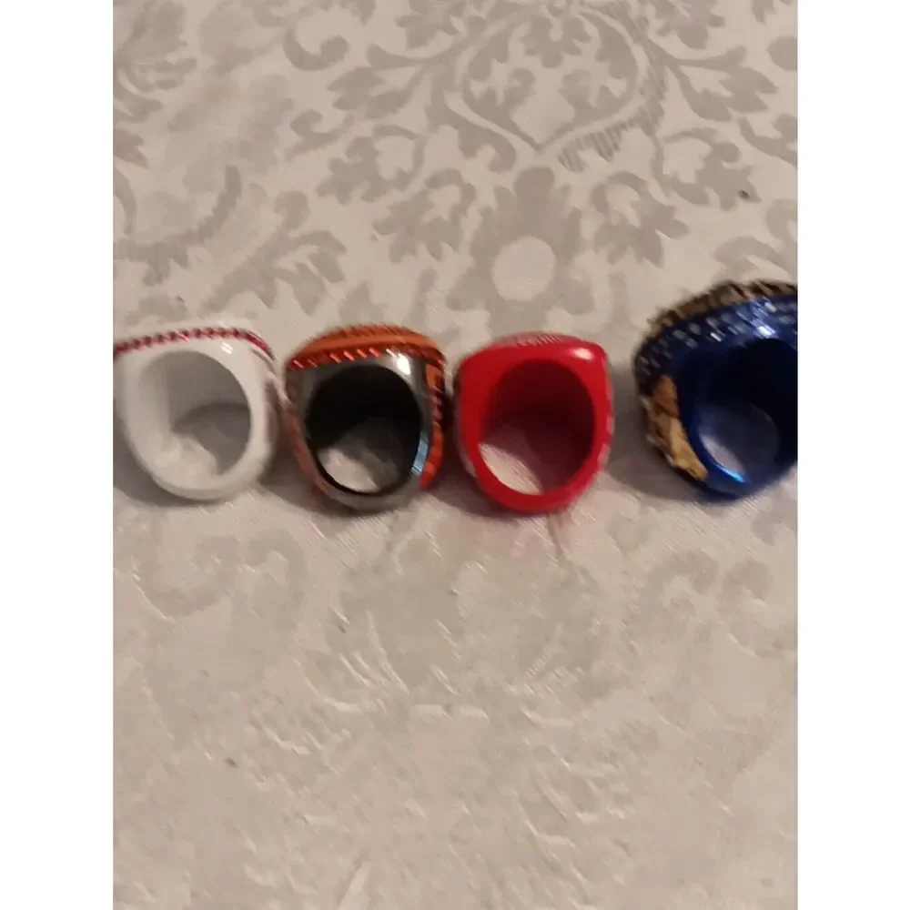 Tournament / Champions Rings - Assorted Colors (Set of 4)